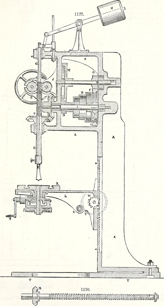 An illustration from Appleton's dictionary of machines, mechanics, engine-work, and engineering : illustrated with four thousand engravings on wood ; in two volumes, 1873, leaf 408