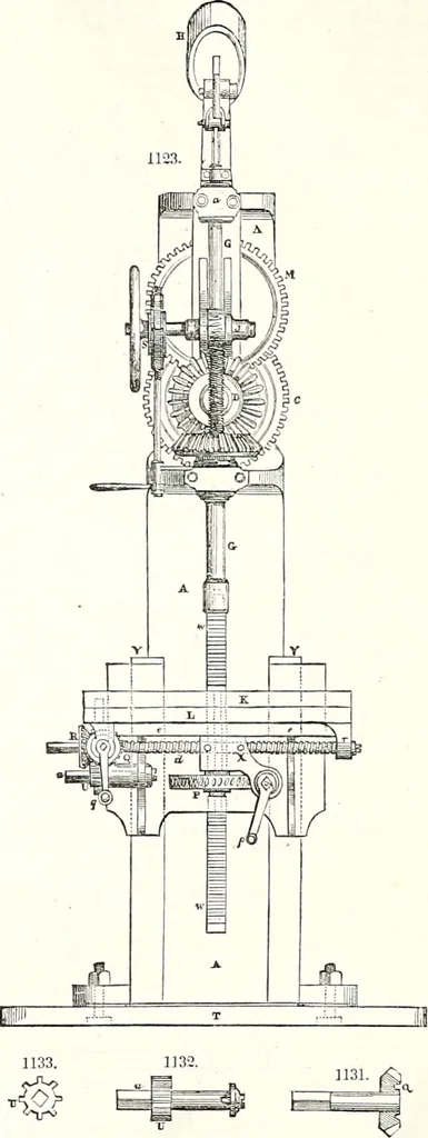 An illustration from Appleton's dictionary of machines, mechanics, engine-work, and engineering : illustrated with four thousand engravings on wood ; in two volumes, 1873, leaf 409