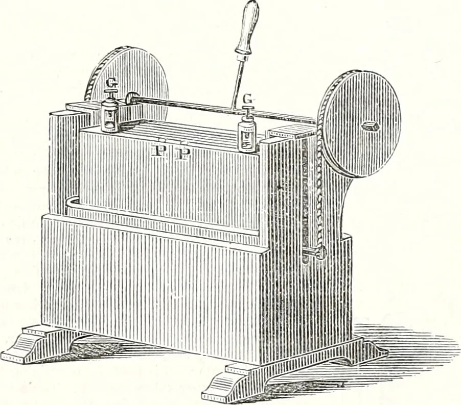 An illustration from Appleton's dictionary of machines, mechanics, engine-work, and engineering : illustrated with four thousand engravings on wood ; in two volumes, 1873, leaf 436