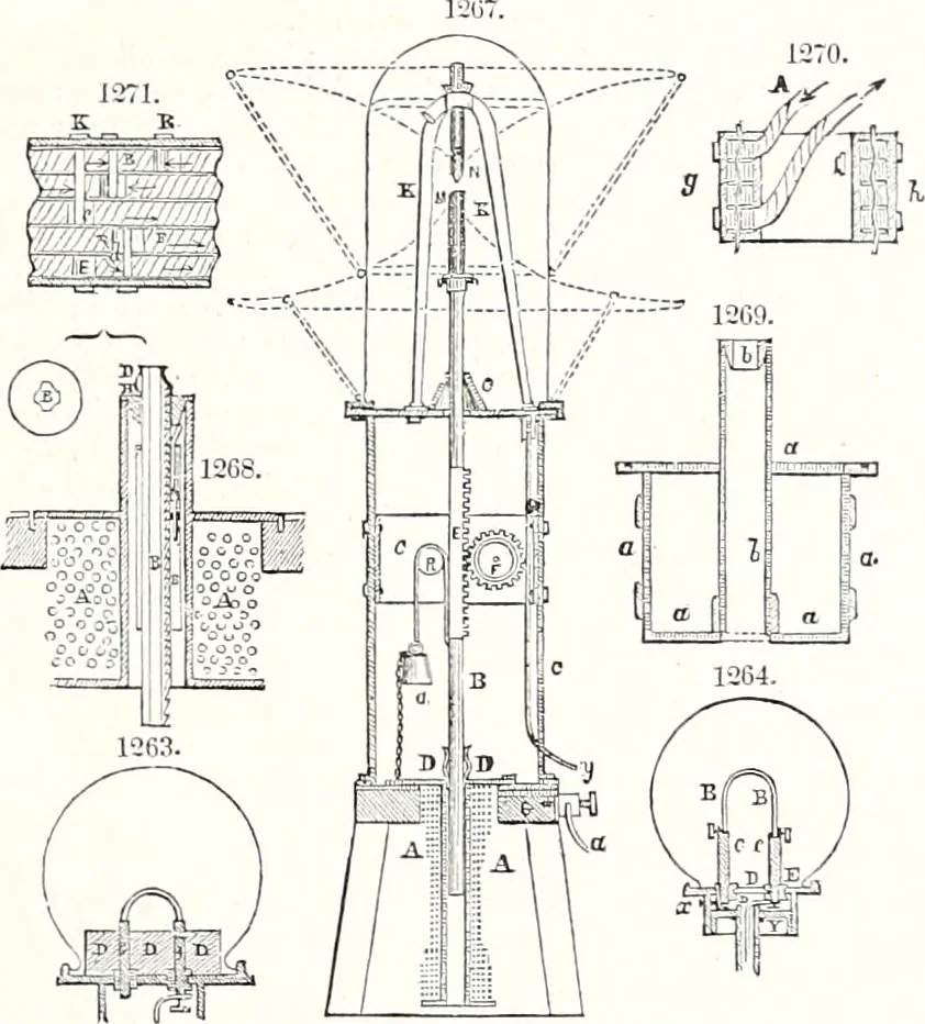 An illustration from Appleton's dictionary of machines, mechanics, engine-work, and engineering : illustrated with four thousand engravings on wood ; in two volumes, 1873, leaf 450