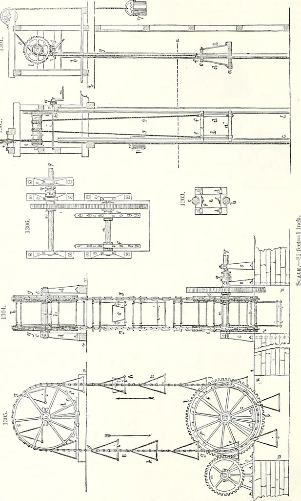 An illustration from Appleton's dictionary of machines, mechanics, engine-work, and engineering : illustrated with four thousand engravings on wood ; in two volumes, 1873, leaf 467
