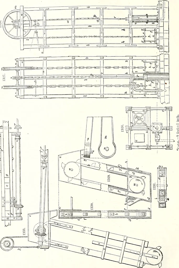 An illustration from Appleton's dictionary of machines, mechanics, engine-work, and engineering : illustrated with four thousand engravings on wood ; in two volumes, 1873, leaf 471