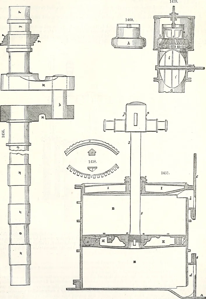 An illustration from Appleton's dictionary of machines, mechanics, engine-work, and engineering : illustrated with four thousand engravings on wood ; in two volumes, 1873, leaf 528
