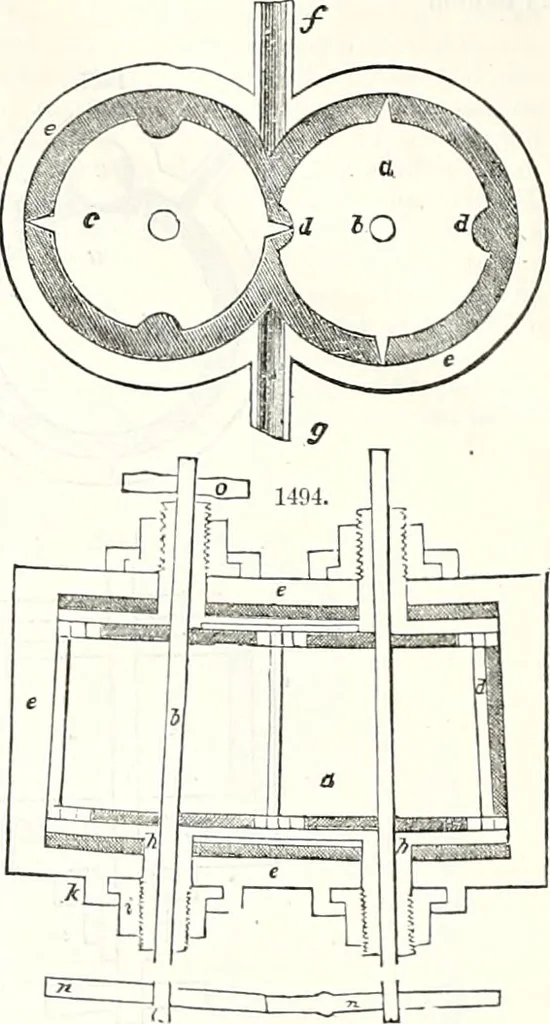 An illustration from Appleton's dictionary of machines, mechanics, engine-work, and engineering : illustrated with four thousand engravings on wood ; in two volumes, 1873, leaf 569