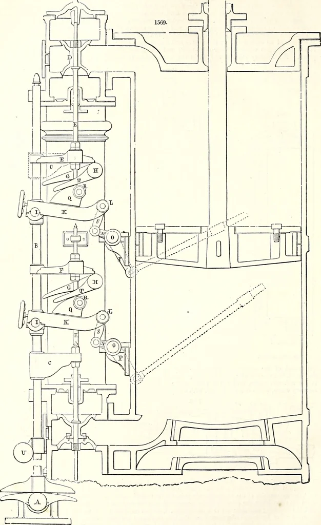 An illustration from Appleton's dictionary of machines, mechanics, engine-work, and engineering : illustrated with four thousand engravings on wood ; in two volumes, 1873, leaf 595