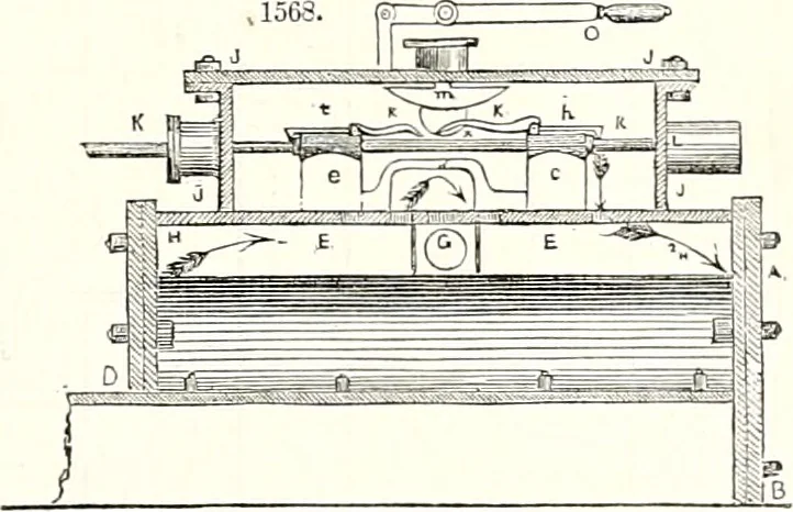 An illustration from Appleton's dictionary of machines, mechanics, engine-work, and engineering : illustrated with four thousand engravings on wood ; in two volumes, 1873, leaf 596