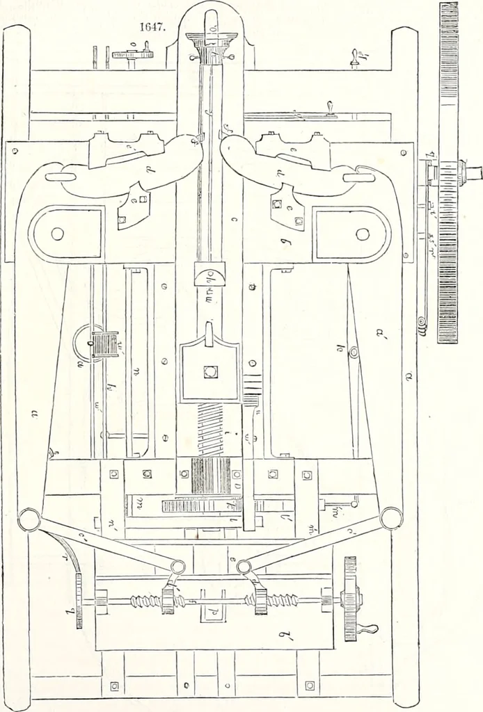 An illustration from Appleton's dictionary of machines, mechanics, engine-work, and engineering : illustrated with four thousand engravings on wood ; in two volumes, 1873, leaf 644