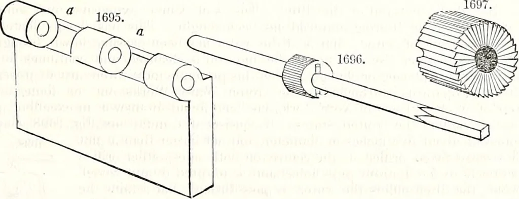 An illustration from Appleton's dictionary of machines, mechanics, engine-work, and engineering : illustrated with four thousand engravings on wood ; in two volumes, 1873, leaf 656