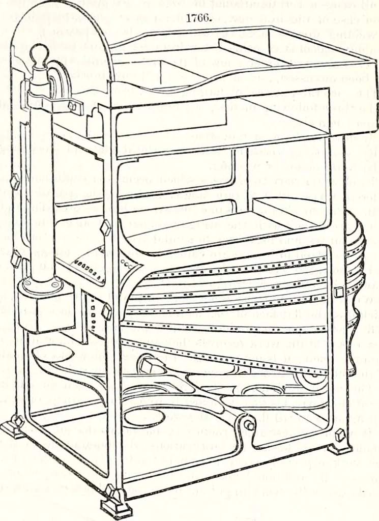 An illustration from Appleton's dictionary of machines, mechanics, engine-work, and engineering : illustrated with four thousand engravings on wood ; in two volumes, 1873, leaf 698