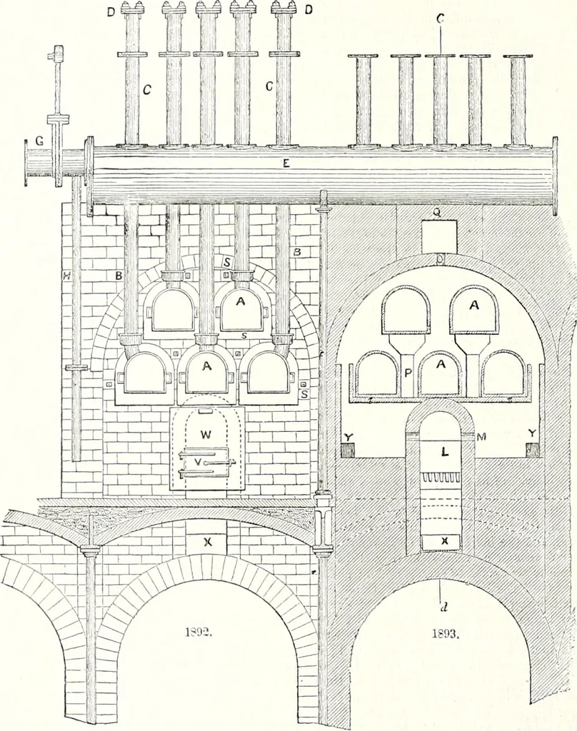 An illustration from Appleton's dictionary of machines, mechanics, engine-work, and engineering : illustrated with four thousand engravings on wood ; in two volumes, 1873, leaf 747