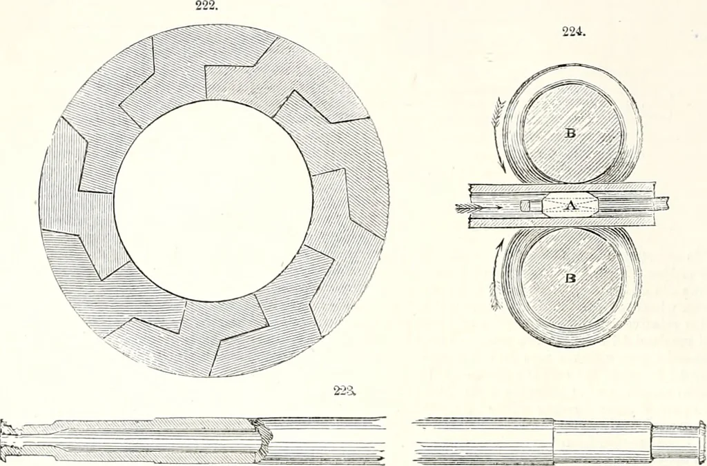 An illustration from Appleton's dictionary of machines, mechanics, engine-work, and engineering : illustrated with four thousand engravings on wood ; in two volumes, 1873, leaf 75