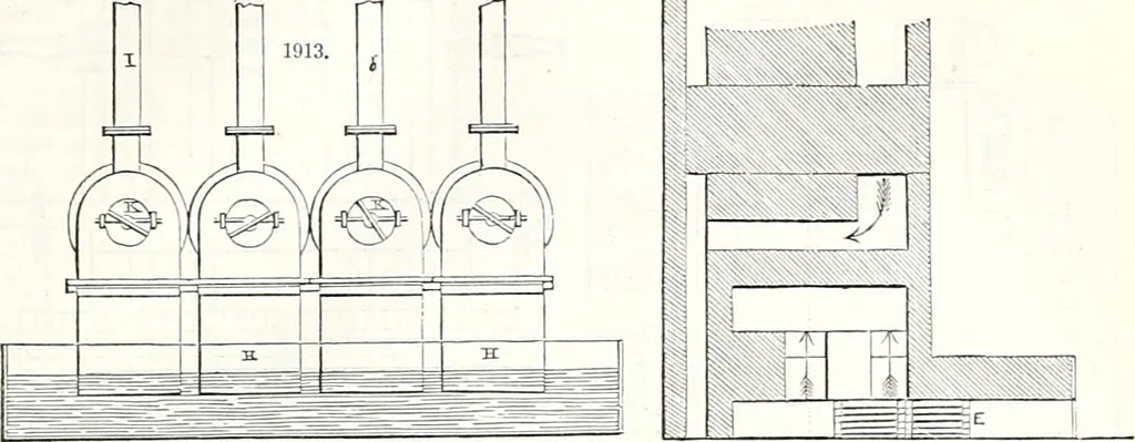 An illustration from Appleton's dictionary of machines, mechanics, engine-work, and engineering : illustrated with four thousand engravings on wood ; in two volumes, 1873, leaf 754