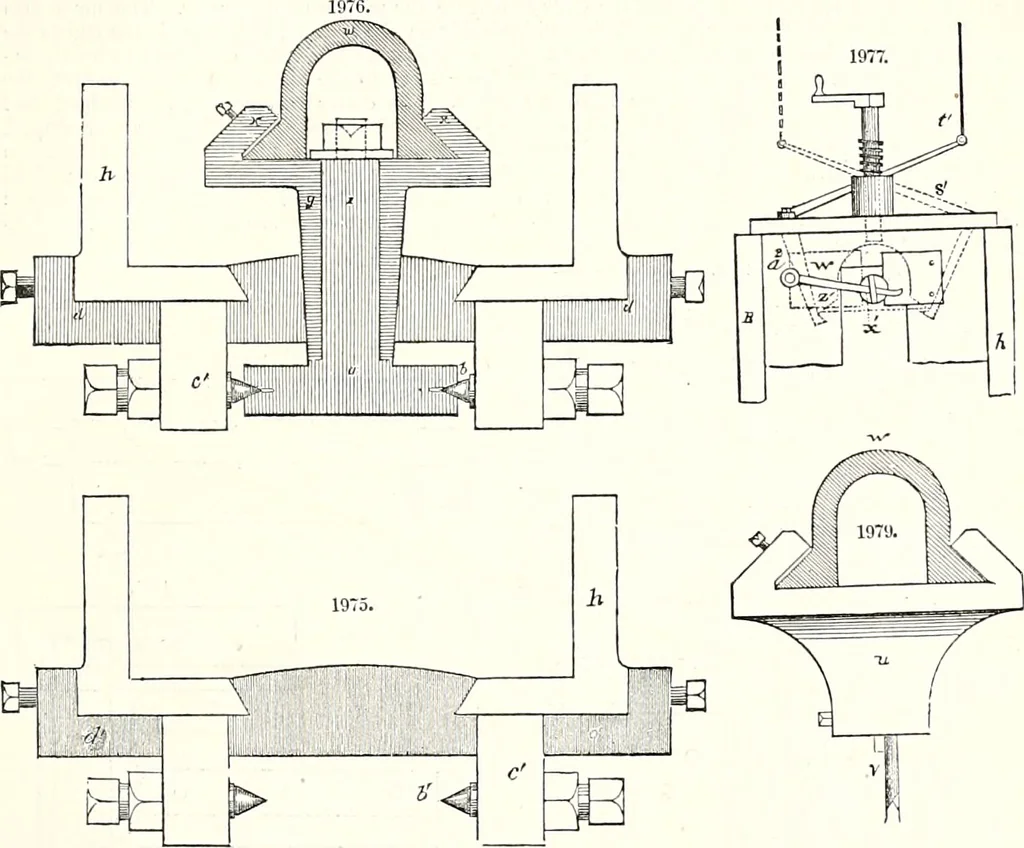 An illustration from Appleton's dictionary of machines, mechanics, engine-work, and engineering : illustrated with four thousand engravings on wood ; in two volumes, 1873, leaf 800