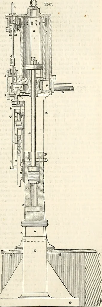 An illustration from Appleton's dictionary of machines, mechanics, engine-work, and engineering : illustrated with four thousand engravings on wood ; in two volumes, 1873, leaf 12
