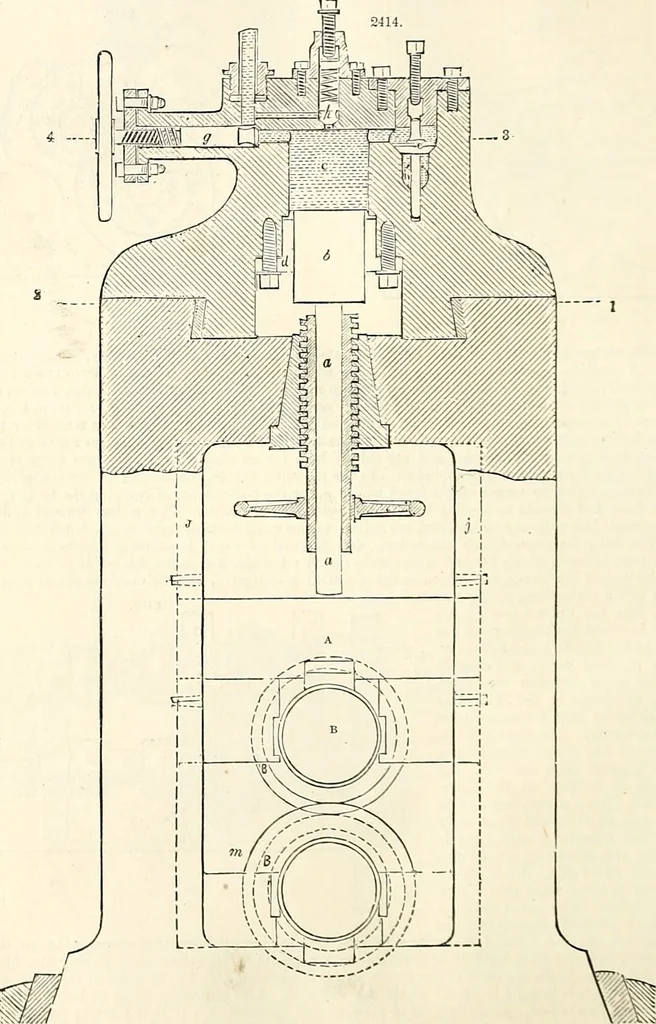 An illustration from Appleton's dictionary of machines, mechanics, engine-work, and engineering : illustrated with four thousand engravings on wood ; in two volumes, 1873, leaf 133