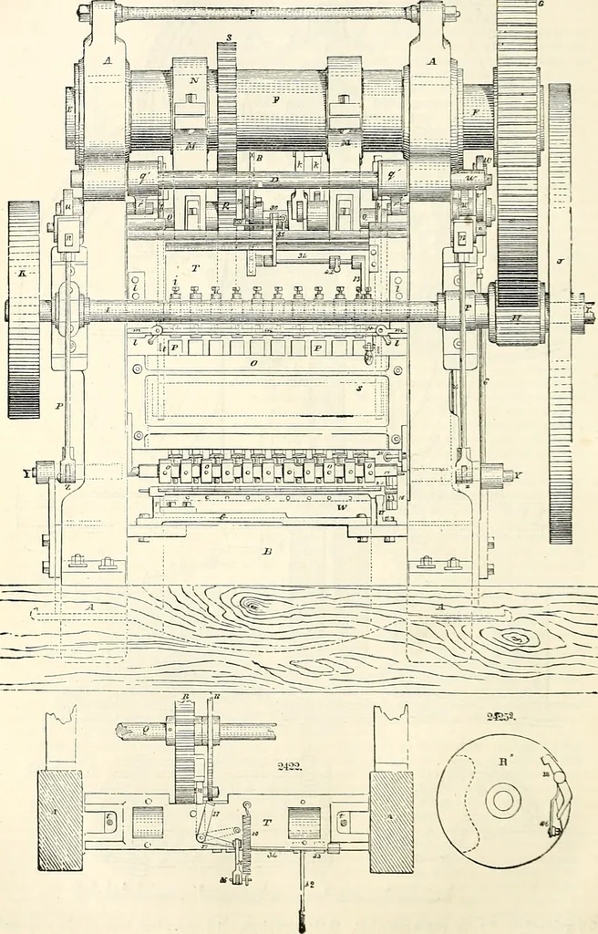 An illustration from Appleton's dictionary of machines, mechanics, engine-work, and engineering : illustrated with four thousand engravings on wood ; in two volumes, 1873, leaf 143