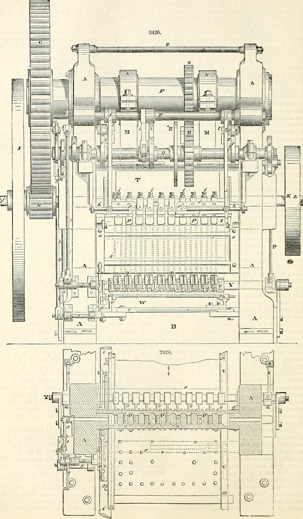 An illustration from Appleton's dictionary of machines, mechanics, engine-work, and engineering : illustrated with four thousand engravings on wood ; in two volumes, 1873, leaf 145