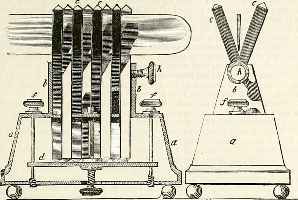 An illustration from Appleton's dictionary of machines, mechanics, engine-work, and engineering : illustrated with four thousand engravings on wood ; in two volumes, 1873, leaf 168