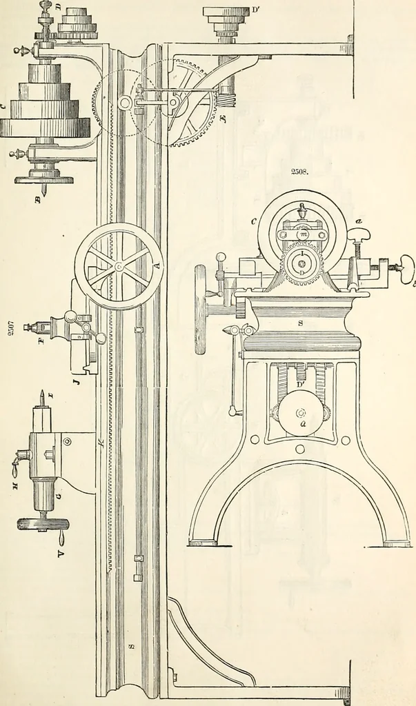 An illustration from Appleton's dictionary of machines, mechanics, engine-work, and engineering : illustrated with four thousand engravings on wood ; in two volumes, 1873, leaf 188