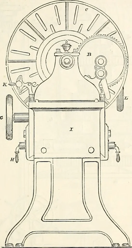 An illustration from Appleton's dictionary of machines, mechanics, engine-work, and engineering : illustrated with four thousand engravings on wood ; in two volumes, 1873, leaf 190