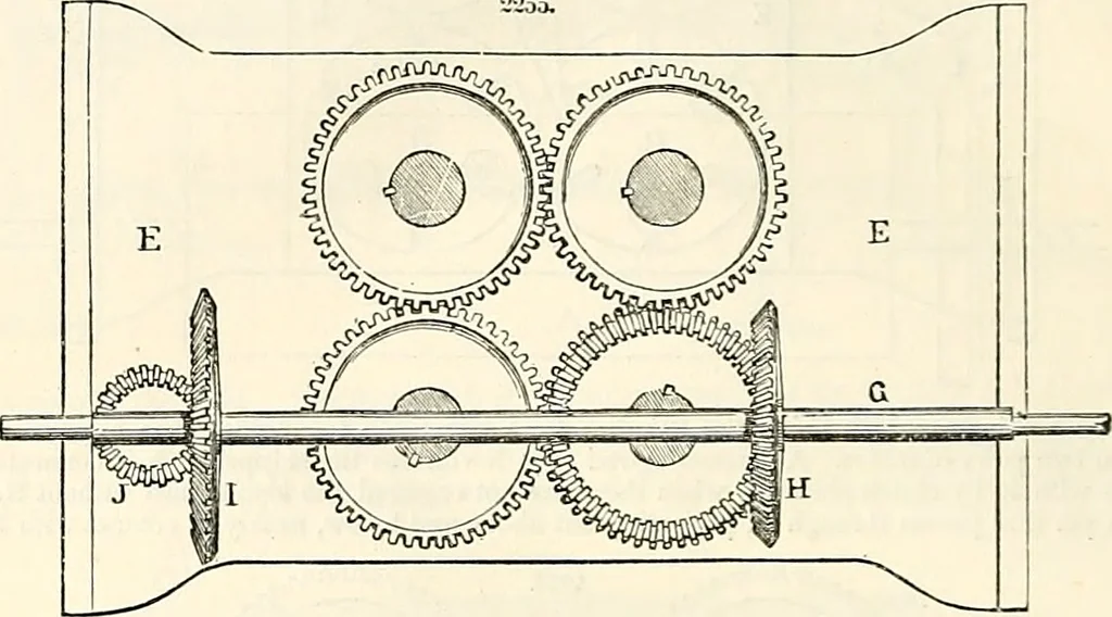 An illustration from Appleton's dictionary of machines, mechanics, engine-work, and engineering : illustrated with four thousand engravings on wood ; in two volumes, 1873, leaf 21
