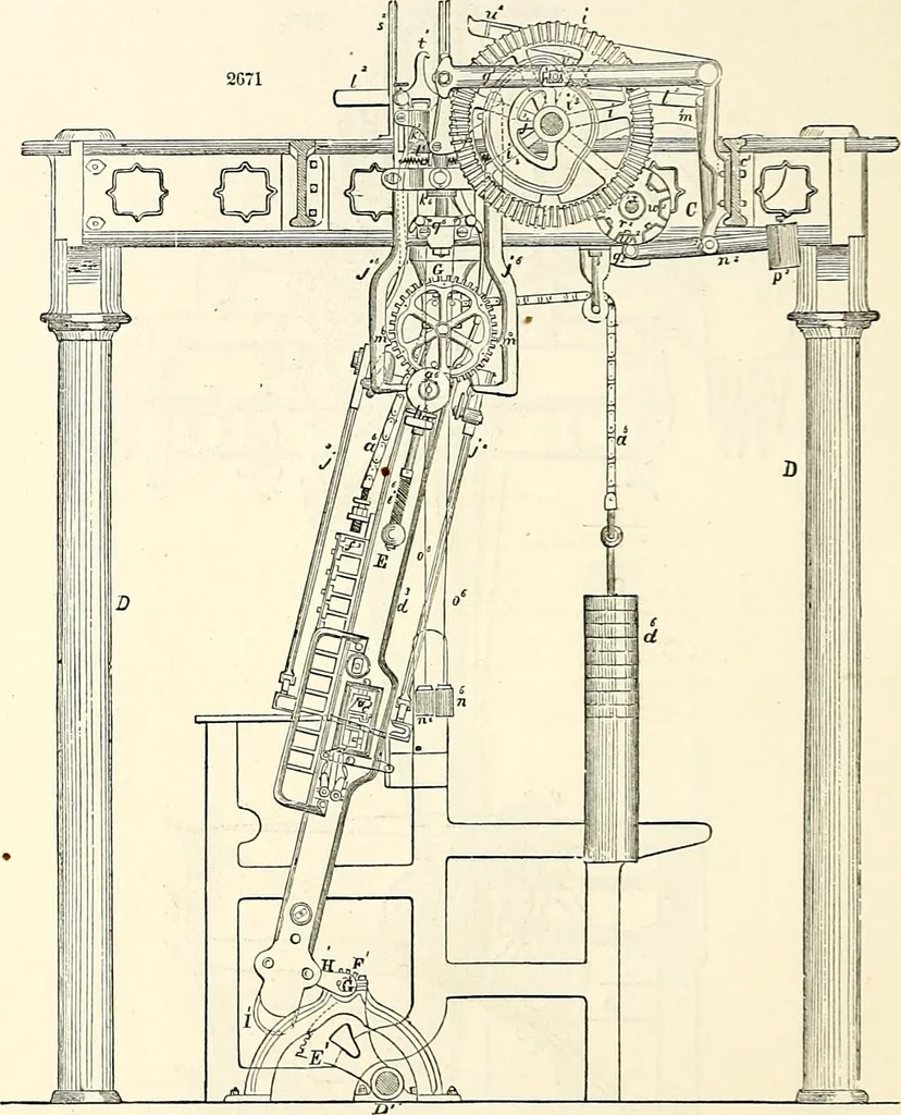 An illustration from Appleton's dictionary of machines, mechanics, engine-work, and engineering : illustrated with four thousand engravings on wood ; in two volumes, 1873, leaf 309