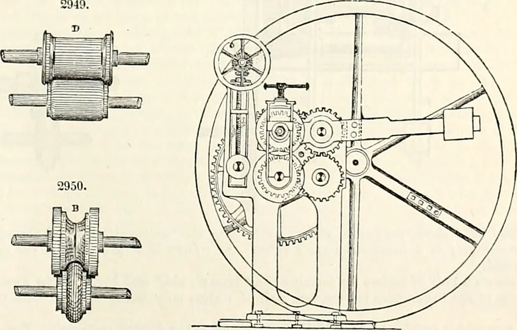 An illustration from Appleton's dictionary of machines, mechanics, engine-work, and engineering : illustrated with four thousand engravings on wood ; in two volumes, 1873, leaf 436