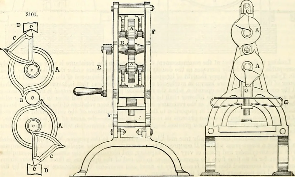 An illustration from Appleton's dictionary of machines, mechanics, engine-work, and engineering : illustrated with four thousand engravings on wood ; in two volumes, 1873, leaf 521