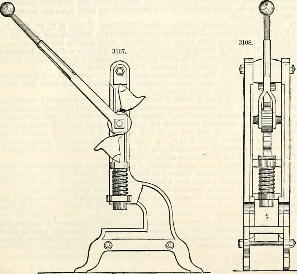 An illustration from Appleton's dictionary of machines, mechanics, engine-work, and engineering : illustrated with four thousand engravings on wood ; in two volumes, 1873, leaf 522