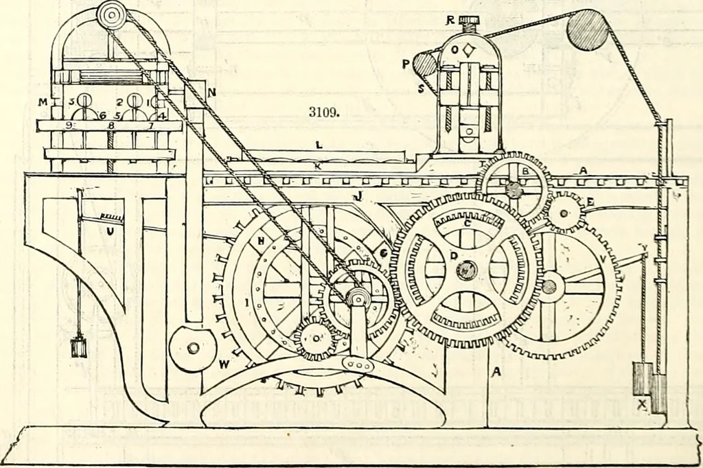 An illustration from Appleton's dictionary of machines, mechanics, engine-work, and engineering : illustrated with four thousand engravings on wood ; in two volumes, 1873, leaf 525