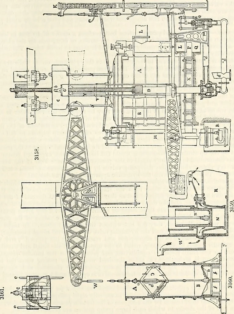 An illustration from Appleton's dictionary of machines, mechanics, engine-work, and engineering : illustrated with four thousand engravings on wood ; in two volumes, 1873, leaf 552