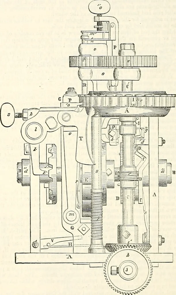 An illustration from Appleton's dictionary of machines, mechanics, engine-work, and engineering : illustrated with four thousand engravings on wood ; in two volumes, 1873, leaf 599