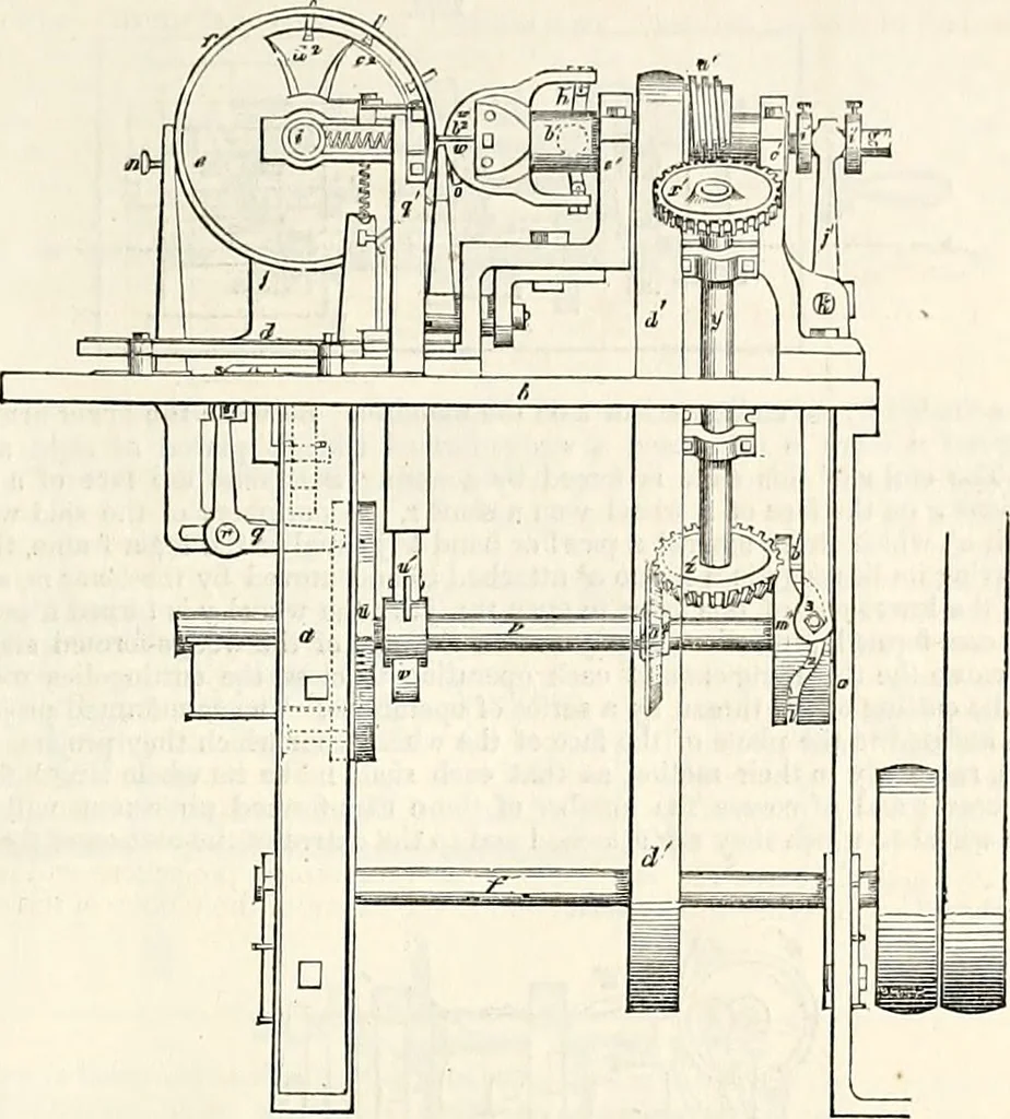 An illustration from Appleton's dictionary of machines, mechanics, engine-work, and engineering : illustrated with four thousand engravings on wood ; in two volumes, 1873, leaf 606