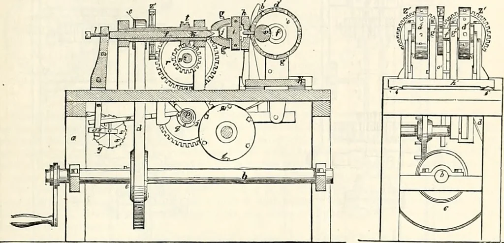 An illustration from Appleton's dictionary of machines, mechanics, engine-work, and engineering : illustrated with four thousand engravings on wood ; in two volumes, 1873, leaf 608