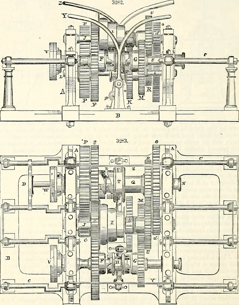 An illustration from Appleton's dictionary of machines, mechanics, engine-work, and engineering : illustrated with four thousand engravings on wood ; in two volumes, 1873, leaf 611