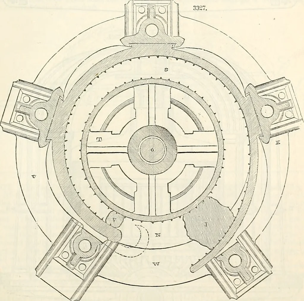 An illustration from Appleton's dictionary of machines, mechanics, engine-work, and engineering : illustrated with four thousand engravings on wood ; in two volumes, 1873, leaf 634