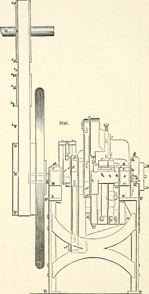 An illustration from Appleton's dictionary of machines, mechanics, engine-work, and engineering : illustrated with four thousand engravings on wood ; in two volumes, 1873, leaf 655