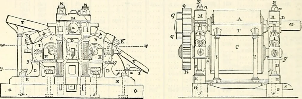 An illustration from Appleton's dictionary of machines, mechanics, engine-work, and engineering : illustrated with four thousand engravings on wood ; in two volumes, 1873, leaf 683