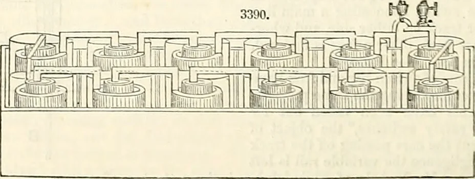 An illustration from Appleton's dictionary of machines, mechanics, engine-work, and engineering : illustrated with four thousand engravings on wood ; in two volumes, 1873, leaf 699