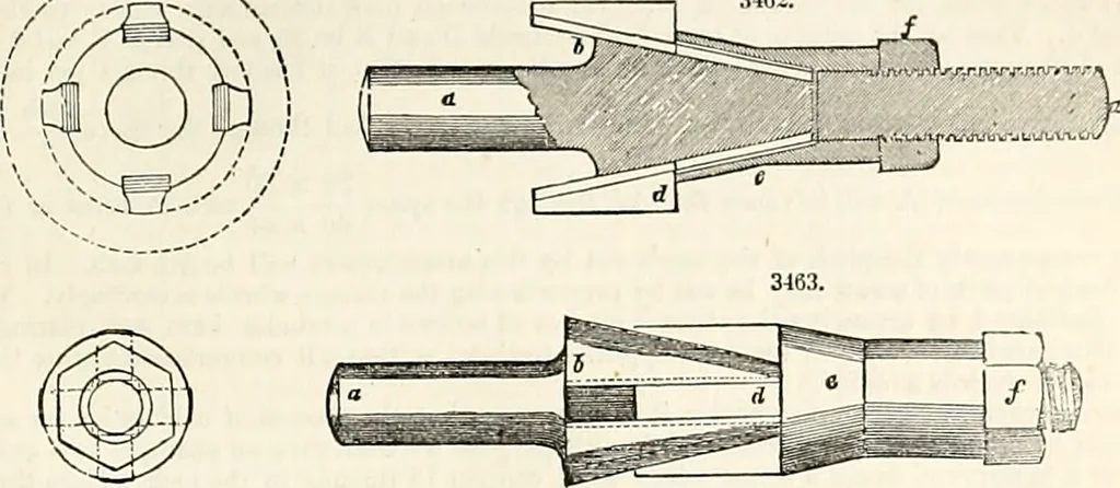 An illustration from Appleton's dictionary of machines, mechanics, engine-work, and engineering : illustrated with four thousand engravings on wood ; in two volumes, 1873, leaf 752