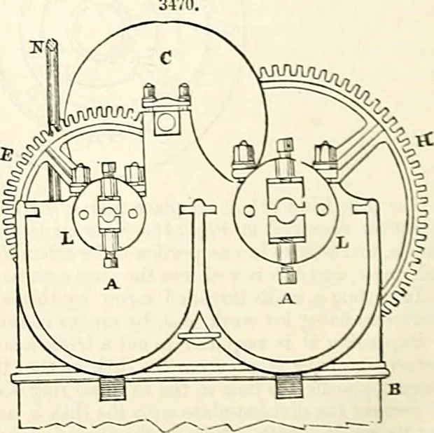 An illustration from Appleton's dictionary of machines, mechanics, engine-work, and engineering : illustrated with four thousand engravings on wood ; in two volumes, 1873, leaf 755