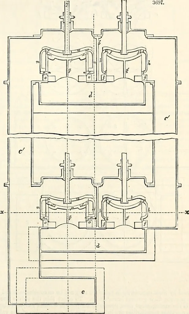 An illustration from Appleton's dictionary of machines, mechanics, engine-work, and engineering : illustrated with four thousand engravings on wood ; in two volumes, 1873, leaf 796