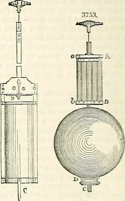 An illustration from Appleton's dictionary of machines, mechanics, engine-work, and engineering : illustrated with four thousand engravings on wood ; in two volumes, 1873, leaf 835