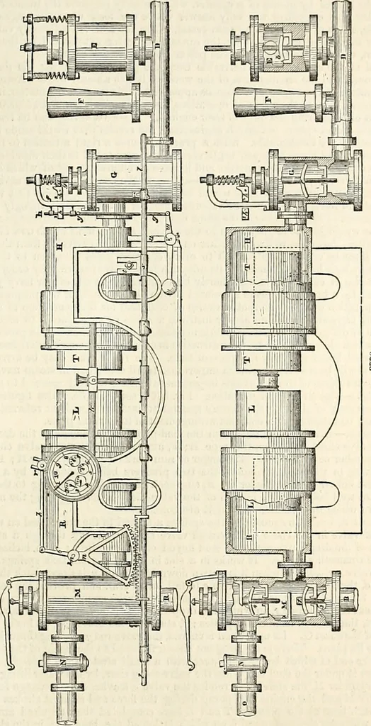 An illustration from Appleton's dictionary of machines, mechanics, engine-work, and engineering : illustrated with four thousand engravings on wood ; in two volumes, 1873, leaf 844