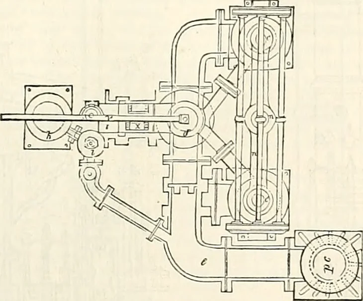 An illustration from Appleton's dictionary of machines, mechanics, engine-work, and engineering : illustrated with four thousand engravings on wood ; in two volumes, 1873, leaf 846