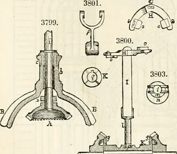 An illustration from Appleton's dictionary of machines, mechanics, engine-work, and engineering : illustrated with four thousand engravings on wood ; in two volumes, 1873, leaf 864