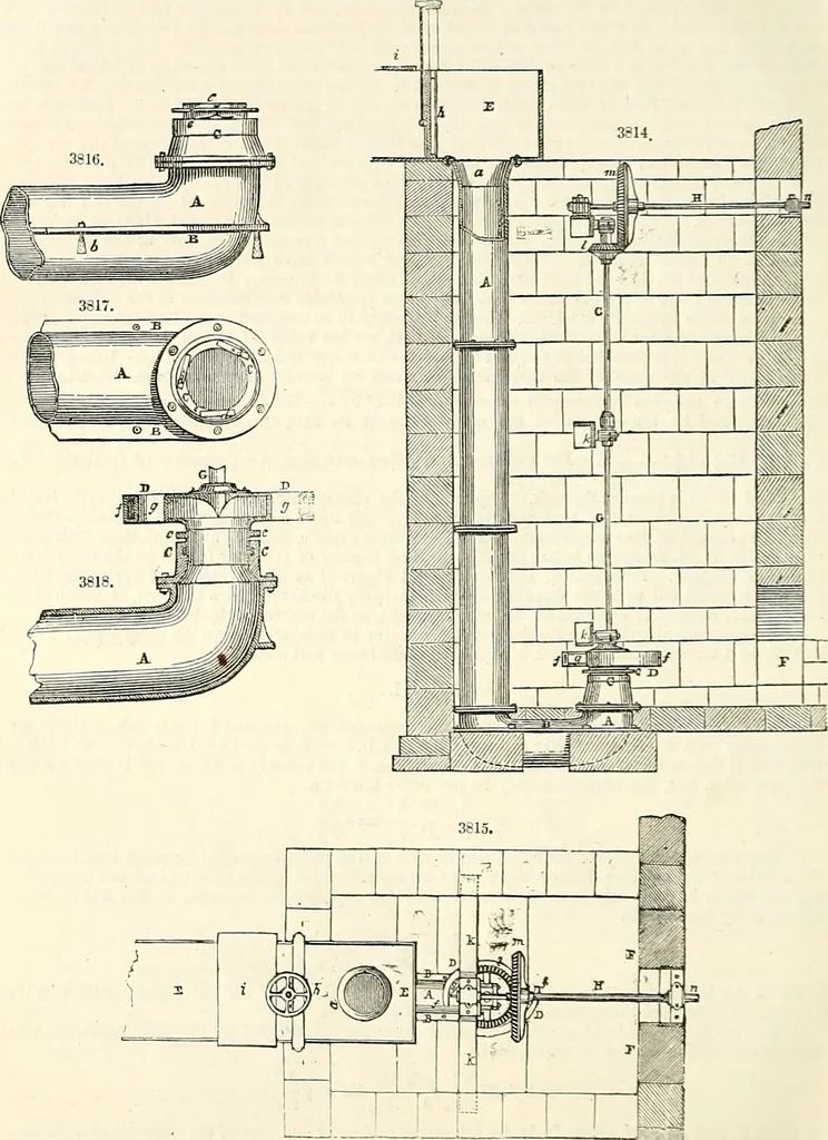 An illustration from Appleton's dictionary of machines, mechanics, engine-work, and engineering : illustrated with four thousand engravings on wood ; in two volumes, 1873, leaf 895