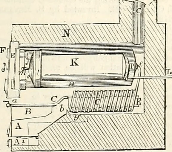 An illustration from Appleton's dictionary of machines, mechanics, engine-work, and engineering : illustrated with four thousand engravings on wood ; in two volumes, 1873, leaf 962