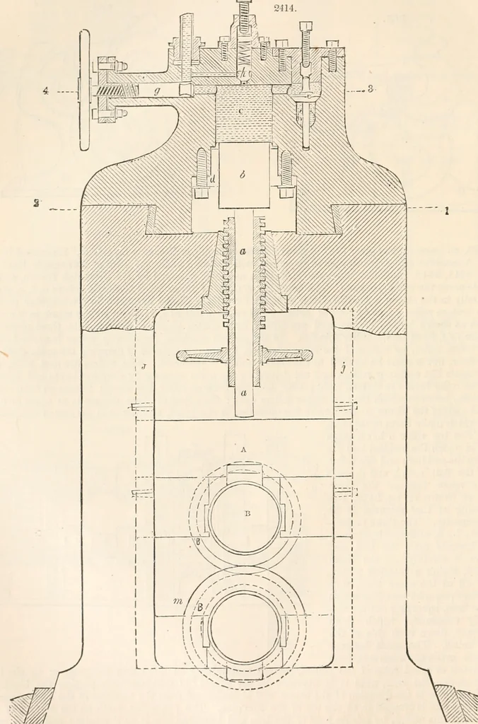 An illustration from Appleton's dictionary of machines, mechanics, engine-work, and engineering, 1869, leaf 135