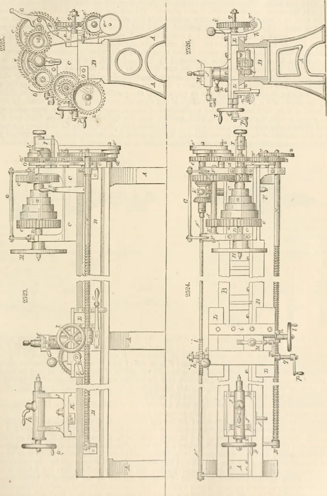 An illustration from Appleton's dictionary of machines, mechanics, engine-work, and engineering, 1869, leaf 200